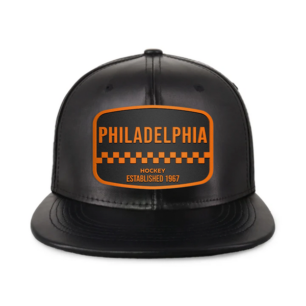 Philadelphia Hockey - PU Leather - Snapback City Caps
