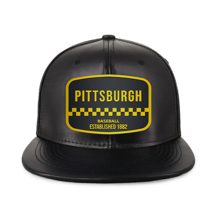 Pittsburgh Baseball - PU Leather - Snapback City Caps