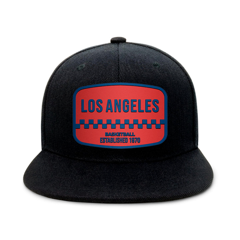 Los Angeles Basketball - Black - Snapback City Caps