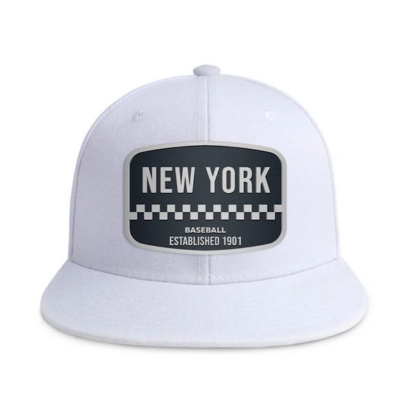 New York Baseball - White - Snapback City Caps