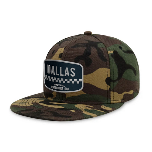 Dallas Football - Wood Camo - Snapback City Caps