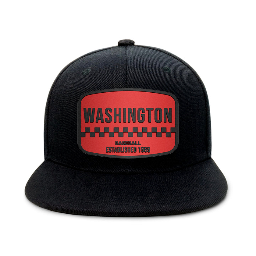 Washington Baseball - Black - Snapback City Caps
