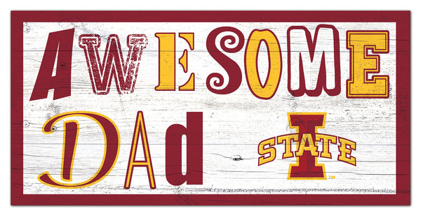Wholesale C1089-Awesome Dad 6x12 / C1089-Iowa State