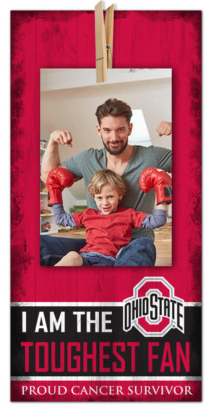 Wholesale C1093-Toughest Fan Clothespin 6x12 / C1093-Ohio State