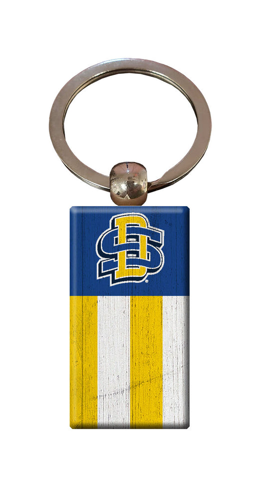 Wholesale C2055-Rectangle Flag Keychain / C2055-South Dakota State Uni