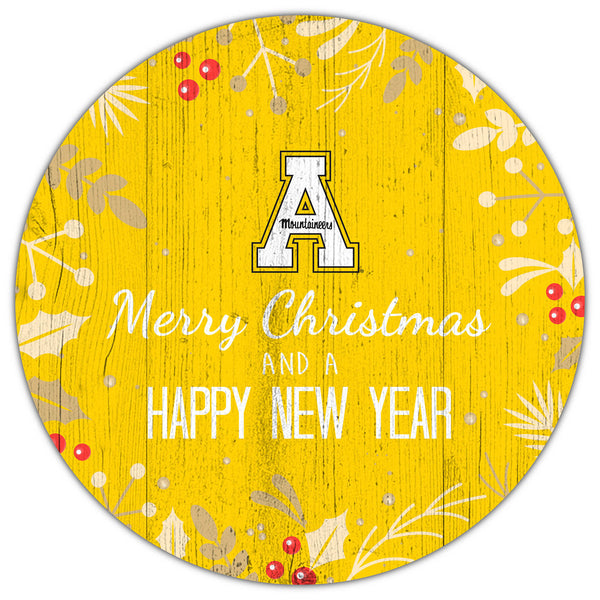 Wholesale C1049-Merry Christmas 12in Circle / C1049-Appalachian State