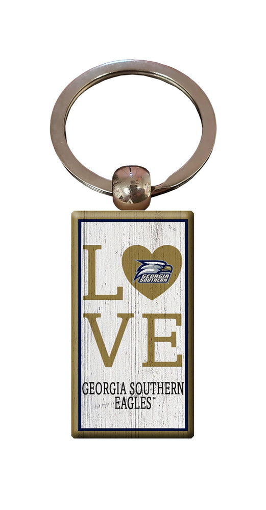 Wholesale C2057-Love Keychain / C2057-Georgia Southern
