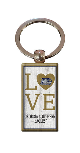 Wholesale C2057-Love Keychain / C2057-Georgia Southern