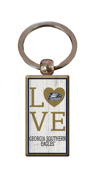 Wholesale C2057-Love Keychain / C2057-Georgia Southern