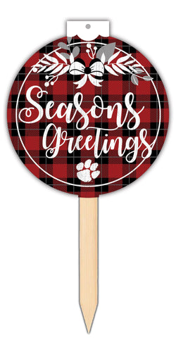 Wholesale C2084-Seasons Greeting Stake 12in / C2084-Clemson