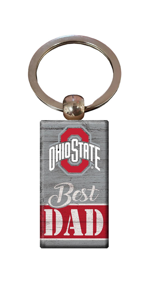 Wholesale C2051-Best Dad Keychain / C2051-Ohio State