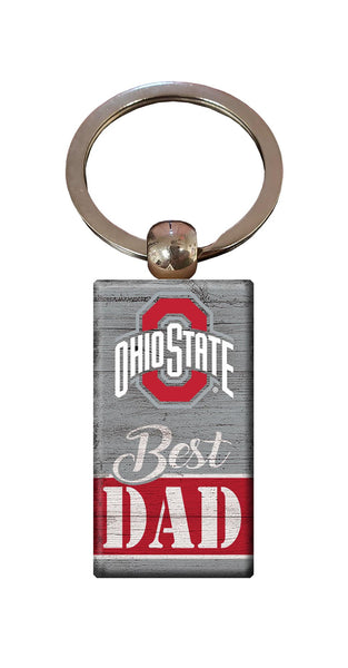 Wholesale C2051-Best Dad Keychain / C2051-Ohio State