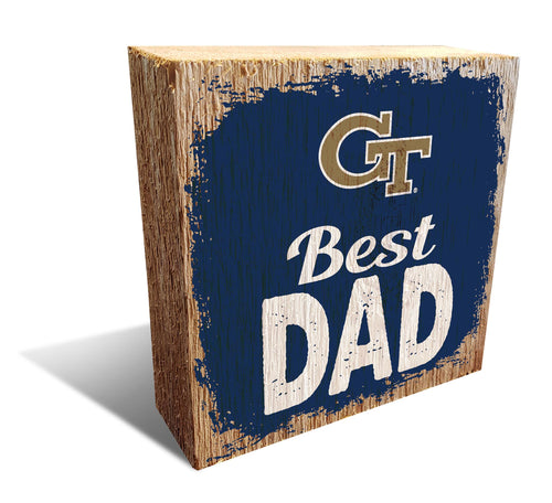 Wholesale C1080-Best Dad Block / C1080-Georgia Tech