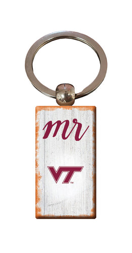 Wholesale C2058-Script Mr Keychain / C2058-Virginia Tech