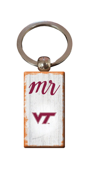 Wholesale C2058-Script Mr Keychain / C2058-Virginia Tech