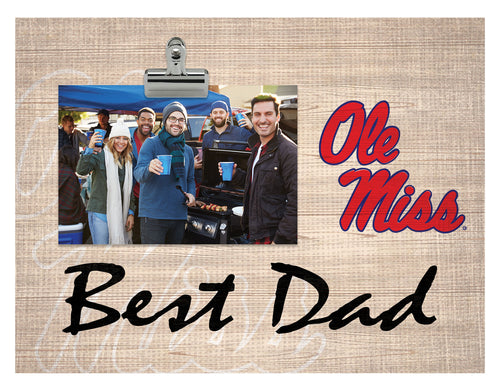 Wholesale C1090-Best Dad Burlap Clip Frame / C1090-Mississippi