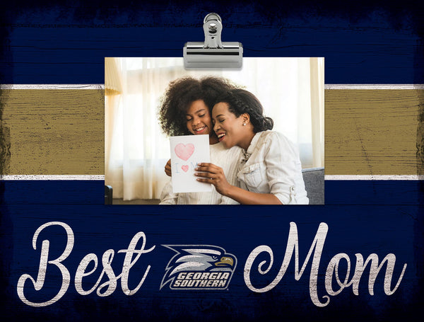 Wholesale C2017-Best Mom Clip Frame / C2017-Georgia Southern