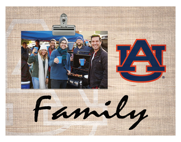 Wholesale C1086-Family Burlap Clip Frame / C1086-Auburn
