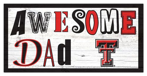 Wholesale C1089-Awesome Dad 6x12 / C1089-Texas Tech