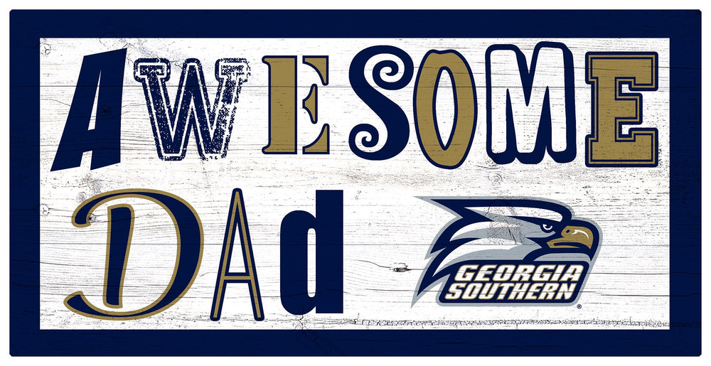 Wholesale C2018-Awesome Dad 6x12 / C2018-Georgia Southern