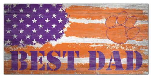 Wholesale C1091-Best Dad Flag 6x12 / C1091-Clemson