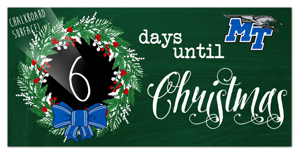Wholesale C1050-Chalk Christmas Countdown 6x12 / C1050-Middle Tennessee