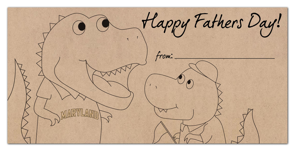 Wholesale C1081-Father's Day Color-In 6x12 / C1081-Maryland
