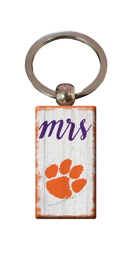 Wholesale C2059-Script Mrs Keychain / C2059-Clemson