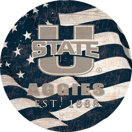 Wholesale C1058-Team Color Flag 12in / C1058-Utah State