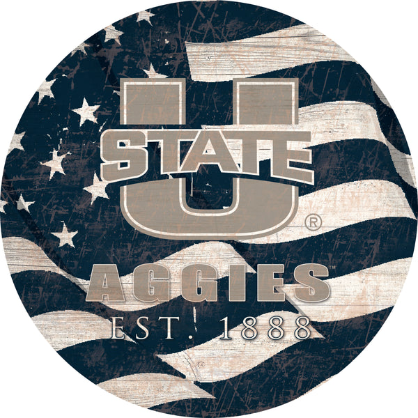 Wholesale C1058-Team Color Flag 12in / C1058-Utah State