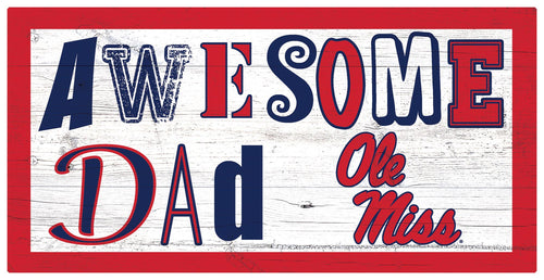 Wholesale C2018-Awesome Dad 6x12 / C2018-Ole Miss