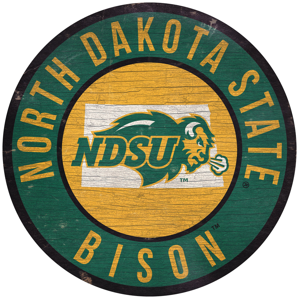 Wholesale C1083-Truck Color-In 12in Cutout / C0866-North Dakota State Bison (1)