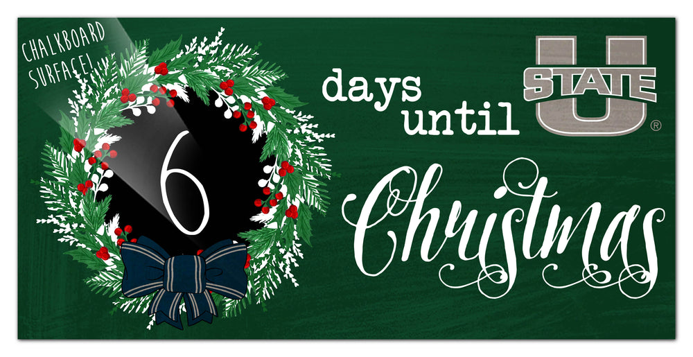 Wholesale C1050-Chalk Christmas Countdown 6x12 / C1050-Utah State