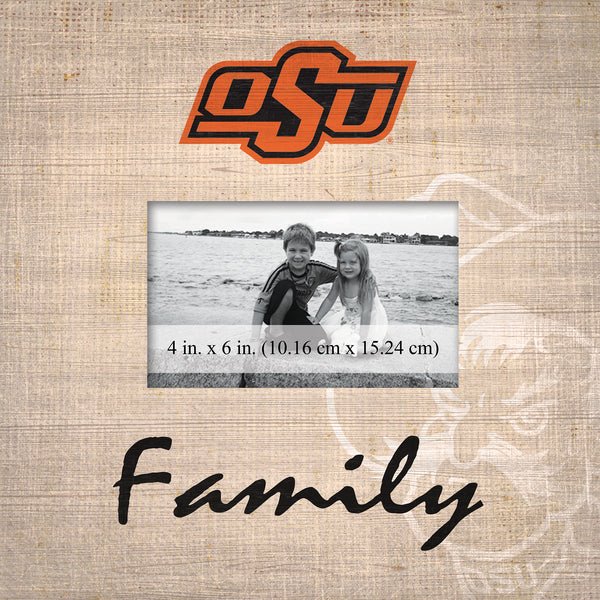 Wholesale C0943-Family Burlap Frame / C0943-Oklahoma State