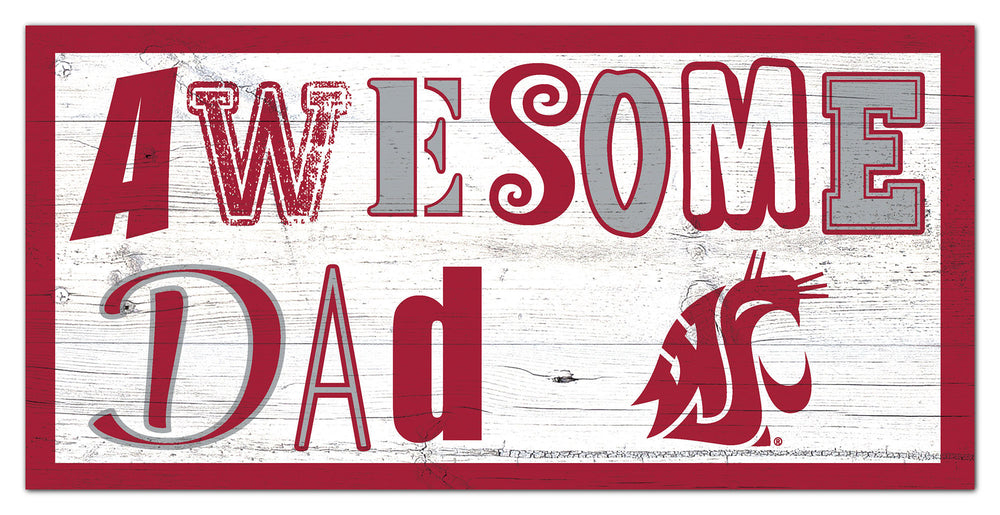 Wholesale C1089-Awesome Dad 6x12 / C1089-Washington State