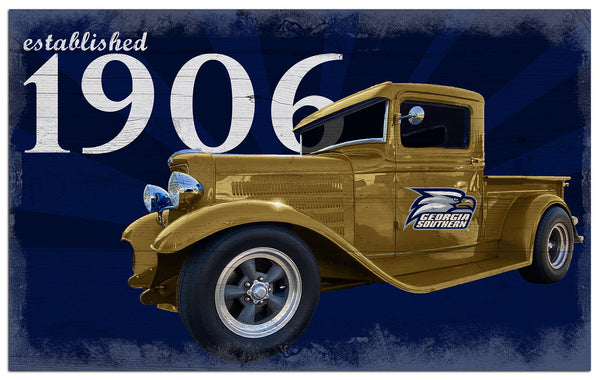 Wholesale C2076-Established Truck 11x19 / C2076-Georgia Southern
