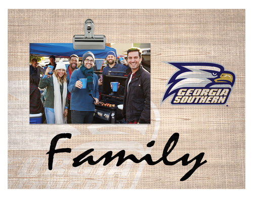 Wholesale C1086-Family Burlap Clip Frame / C1086-Georgia Southern
