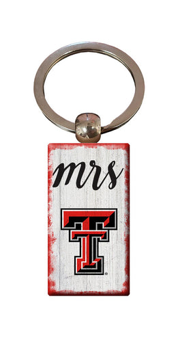 Wholesale C2059-Script Mrs Keychain / C2059-Texas Tech