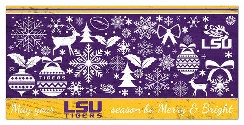 Wholesale C1052-Season Merry Bright 6x12 / C1052-LSU