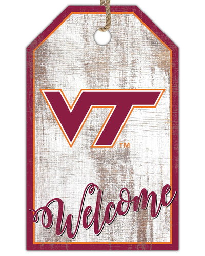 Wholesale C2012-Welcome 11x19 Tag / C2012-Virginia Tech