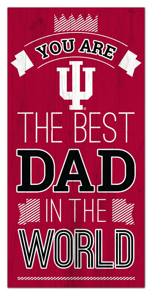 Wholesale C1079-Best Dad in the world 6x12 / C1079-Indiana