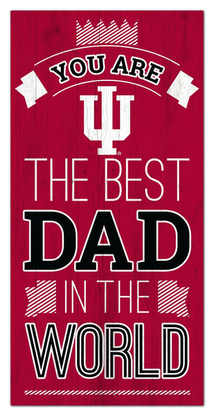 Wholesale C1079-Best Dad in the world 6x12 / C1079-Indiana