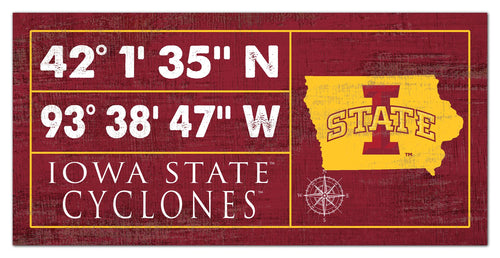 Wholesale C2047-Cordinates 6x12 / C2047-Iowa State