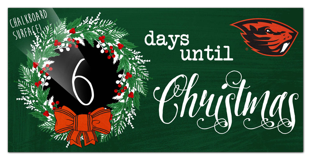 Wholesale C1050-Chalk Christmas Countdown 6x12 / C1050-Oregon State
