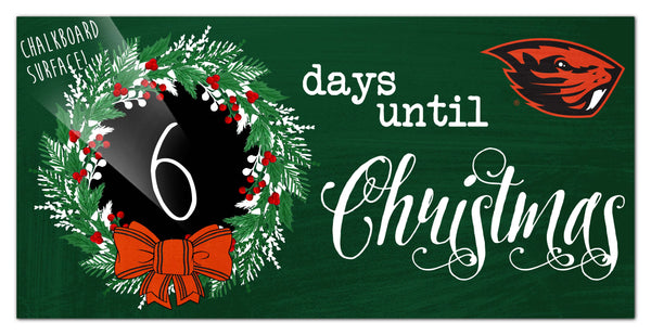 Wholesale C1050-Chalk Christmas Countdown 6x12 / C1050-Oregon State