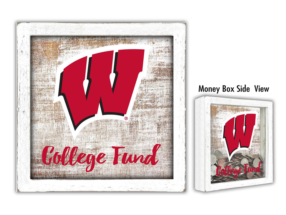 Wholesale C1060-College Fund Money Box / C1060-Wisconsin