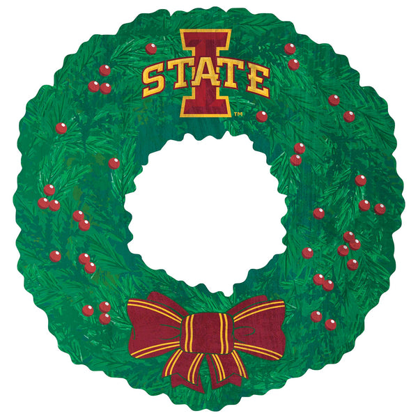 Wholesale C1048-Team Wreath / C1048-Iowa State