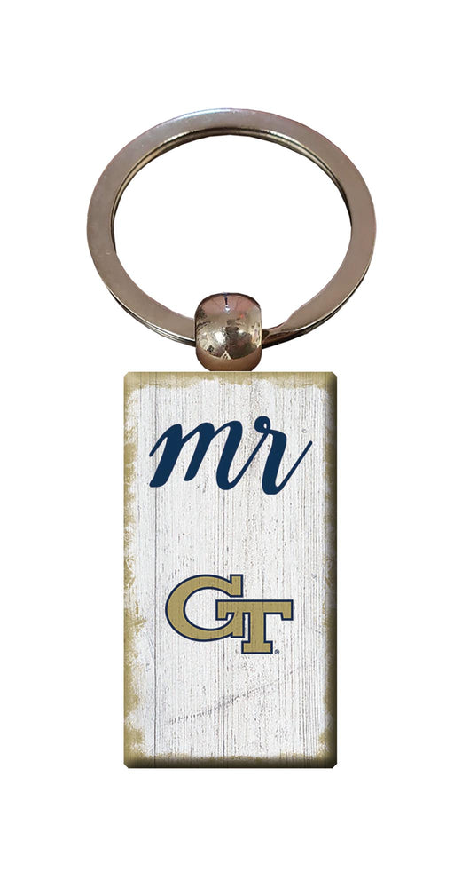 Wholesale C2058-Script Mr Keychain / C2058-Georgia Tech