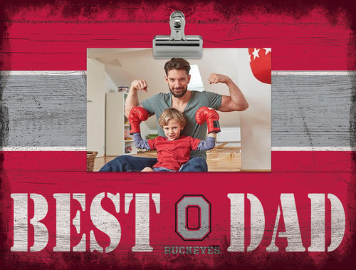 Wholesale C2016-Best Dad Clip Frame / C2016-Ohio State