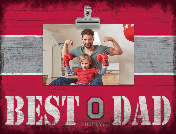 Wholesale C2016-Best Dad Clip Frame / C2016-Ohio State